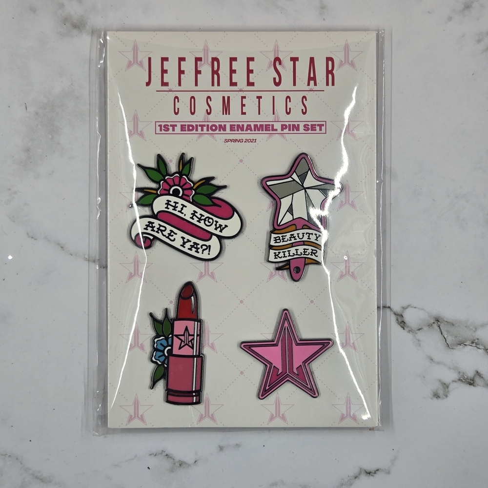 Jeffree Star 1st Edition Enamel Pin Set